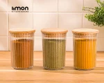 جا ادویه شیاردار250 میل در چوبی250559