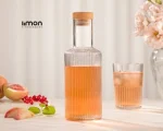 بطری آب 700 میل درب چوبی226659