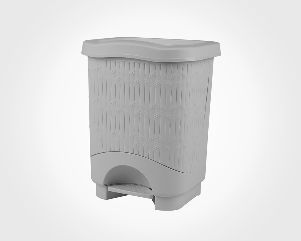 سطل پدالی چهار گوش بامبو بزرگ158035