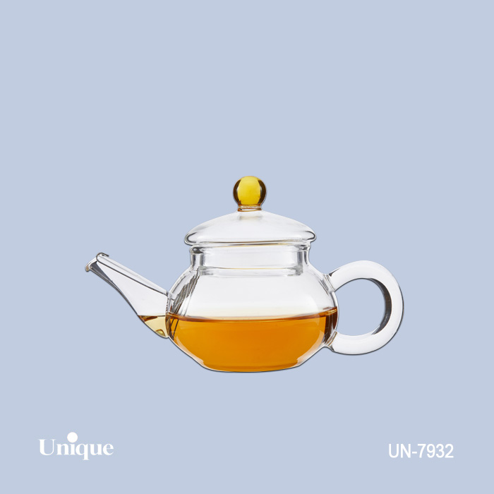 قوری زعفران-درب شیشه ای 7932