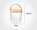 سطل شیاردار3 لیتری درب چوبی247259 - Image 2