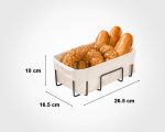 سبد نان مستطیل فلزی246300 - Image 2