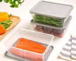 ظرف مستطیل 2.5 لیتر 3عددی240700