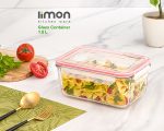 ظرف شیشه ای مستطیل 1.5 لیتر202935